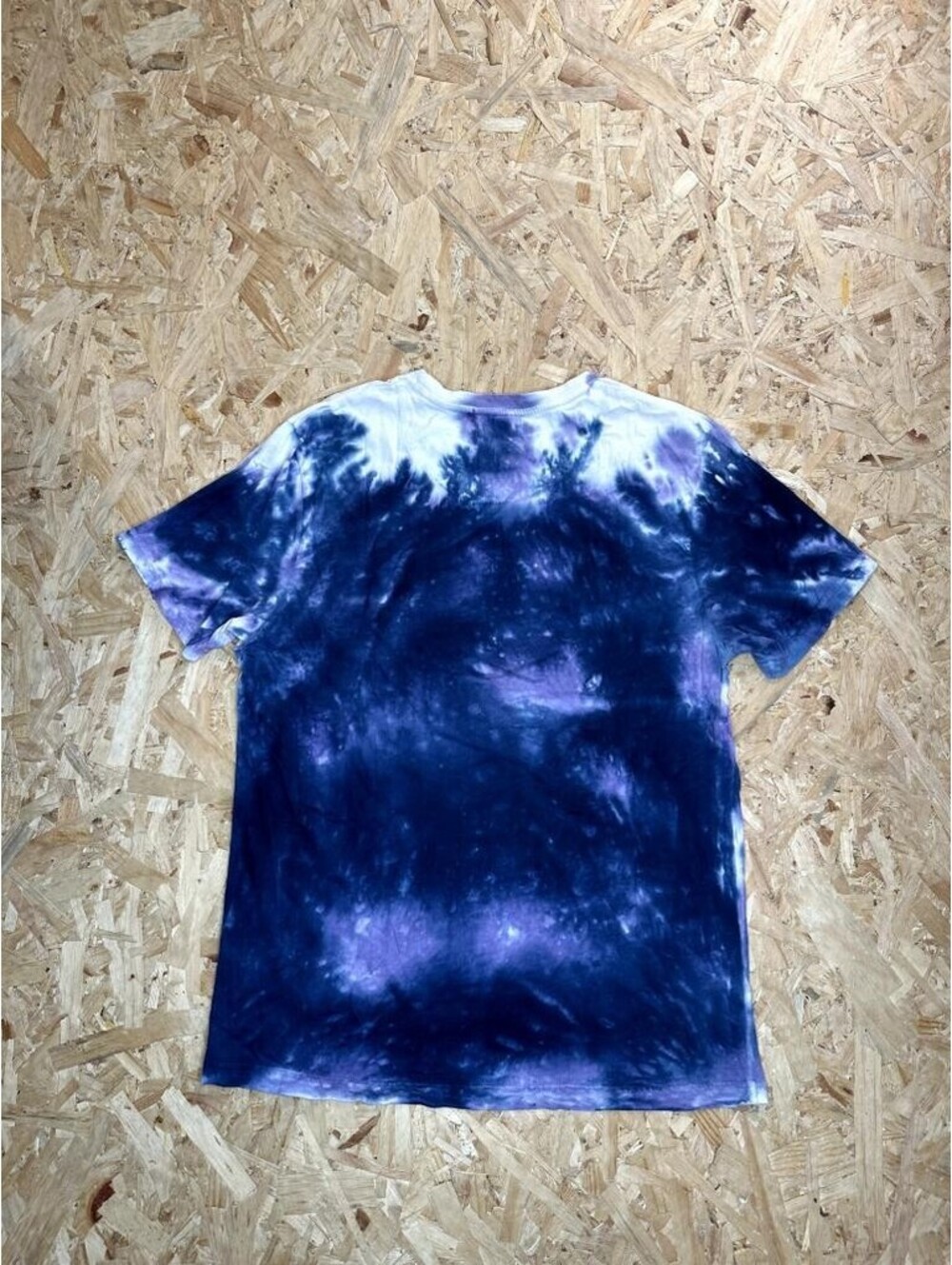 Denim & Flower Ricky Singh Tie Dye T-Shirt Mens Large Purple Blue Take A Hike - Picture 9 of 14